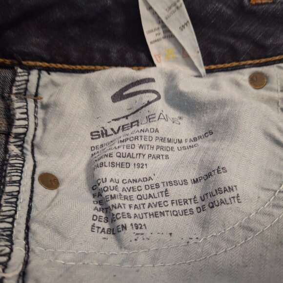 Silver Brand Low Rise Flared Bell Bottom Jeans Size 29/32 (Size 8) Vintage - Picture 15 of 16
